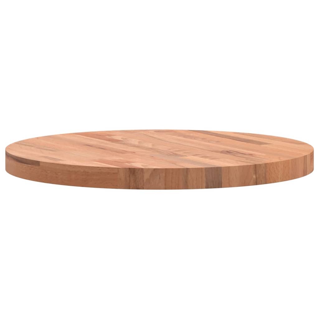 Tafelblad rond Ø60x4 cm massief beukenhout is nu te koop bij PeponiXL, paradijselijk wonen!