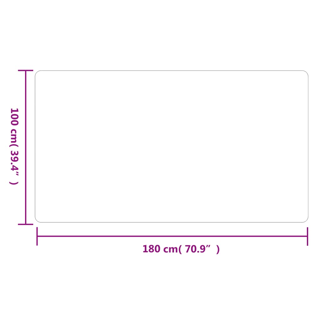Tapijtloper 100x180 cm grijs