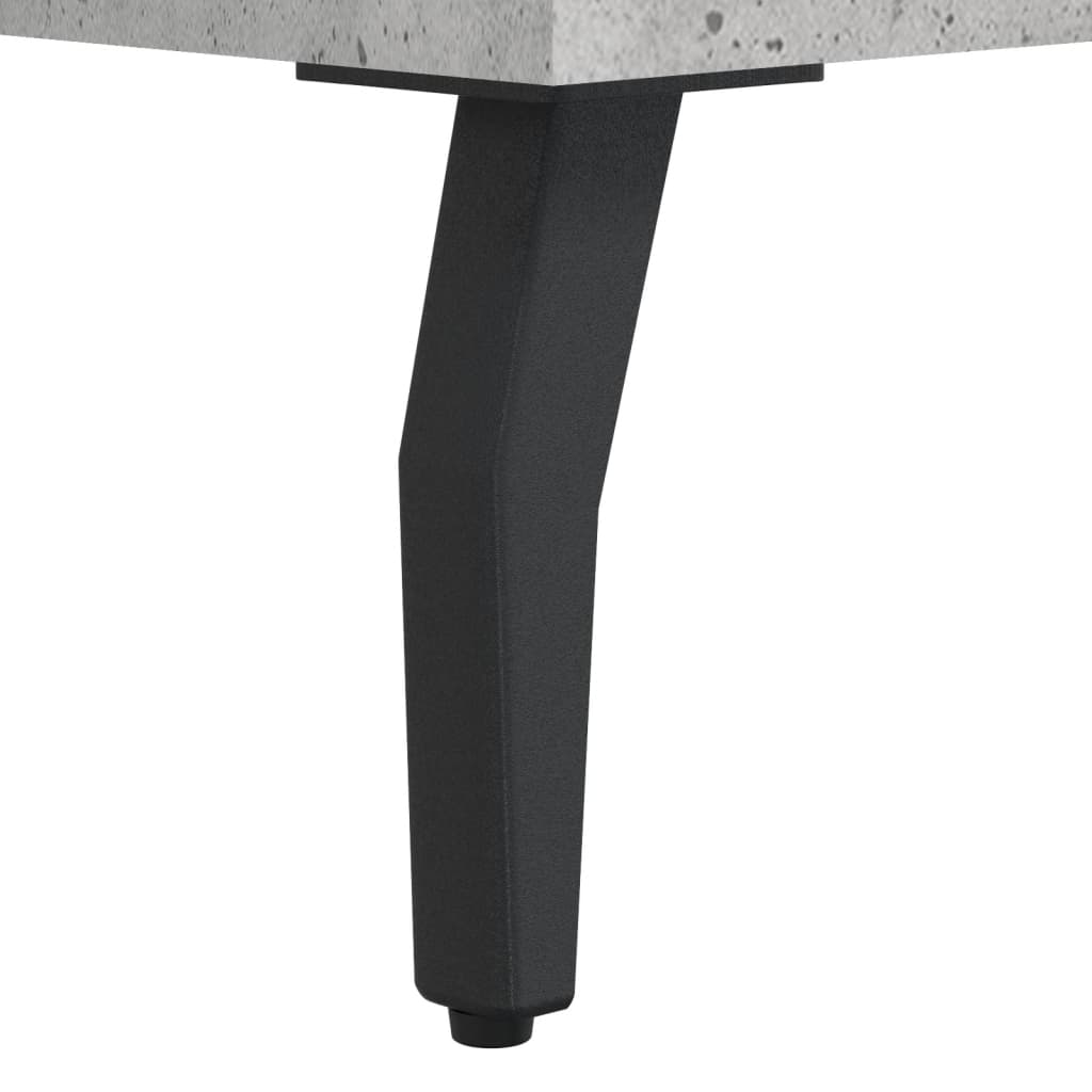 Hoge kast 69,5x34x180 cm bewerkt hout betongrijs is nu te koop bij PeponiXL, paradijselijk wonen!