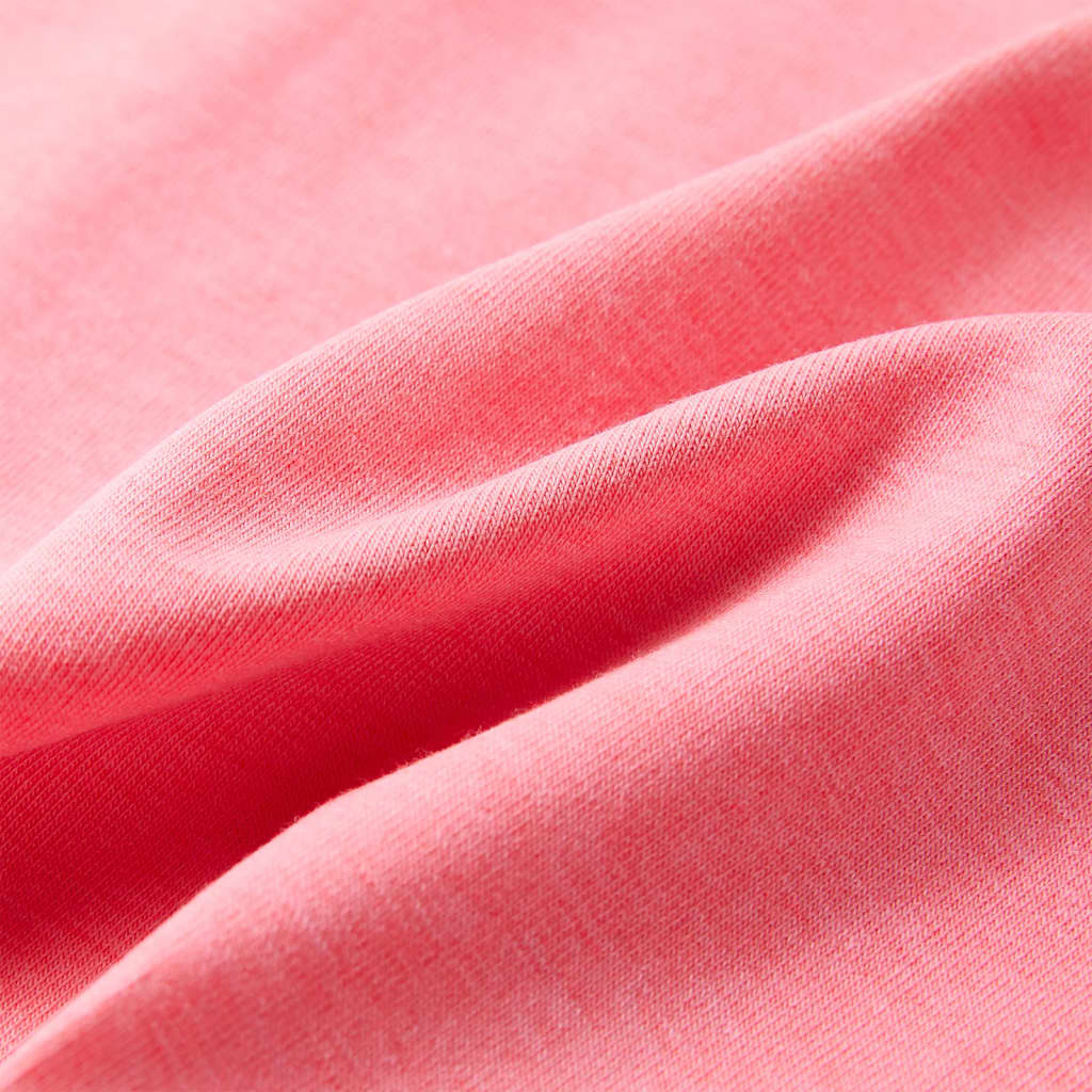 Kindershirt 116 neonroze is nu te koop bij PeponiXL, paradijselijk wonen!