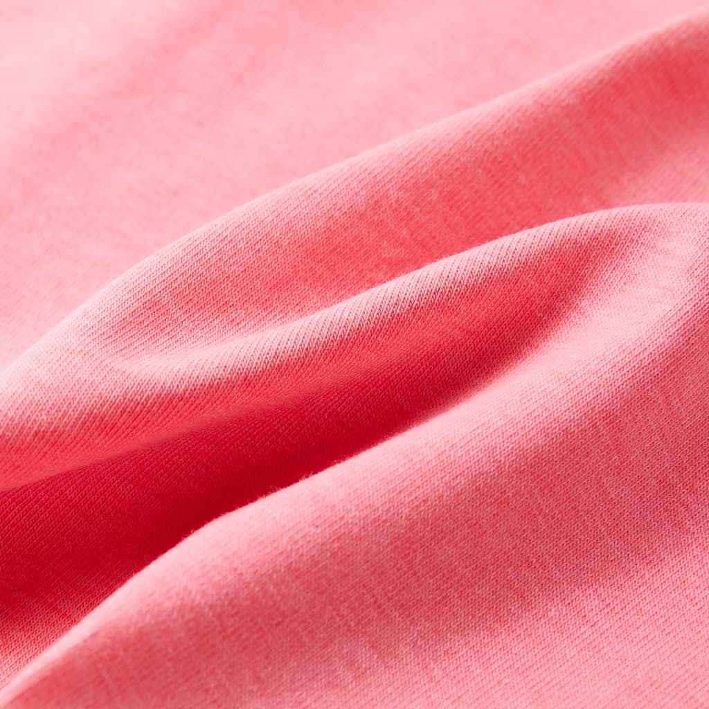 Kindershirt 128 neonroze is nu te koop bij PeponiXL, paradijselijk wonen!