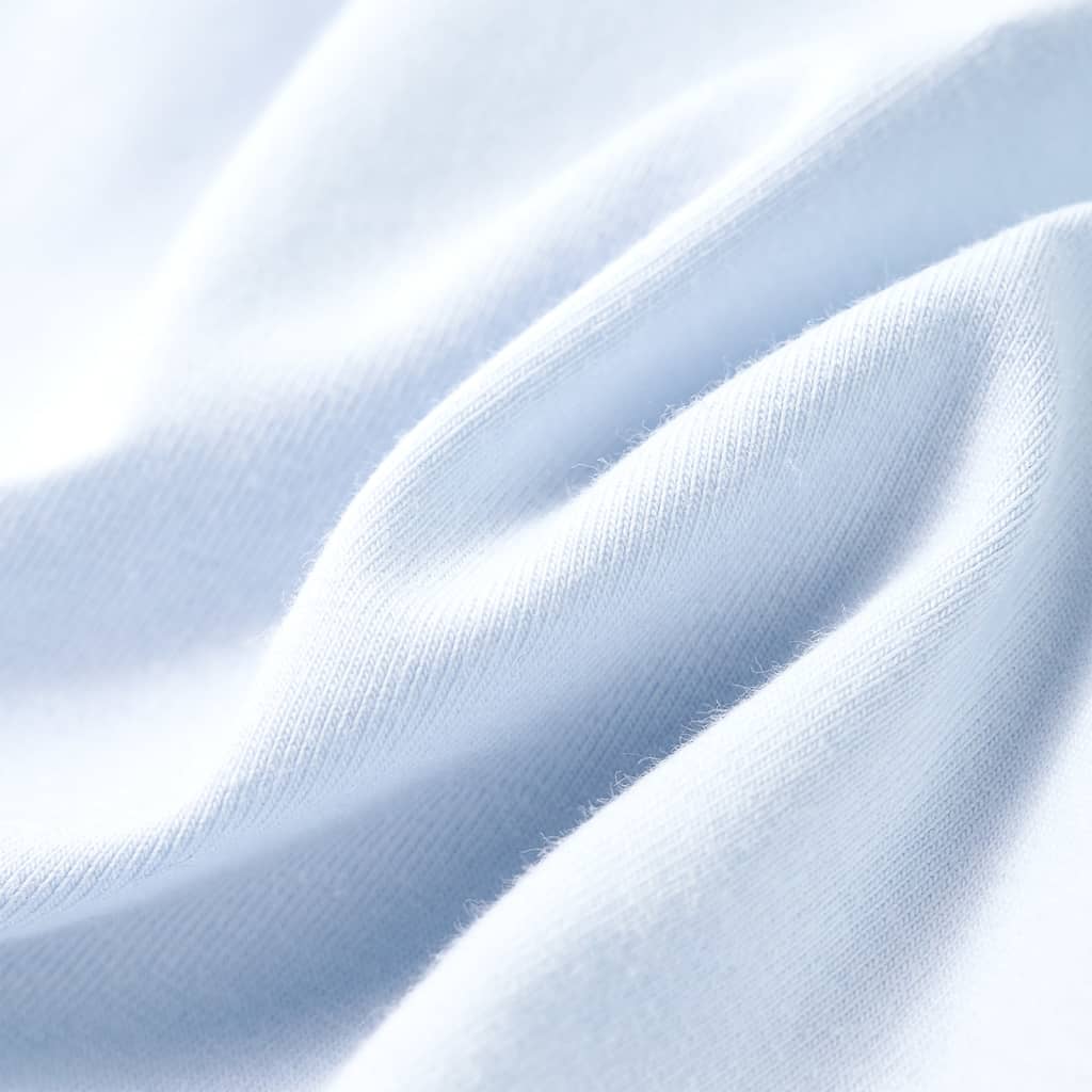 Kindershirt 140 lichtblauw is nu te koop bij PeponiXL, paradijselijk wonen!