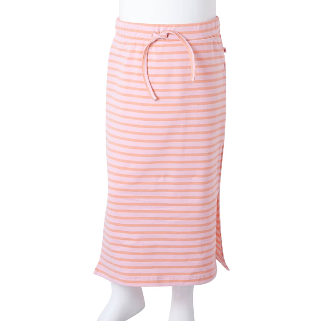 Kinderrokje recht met strepen 104 roze is nu te koop bij PeponiXL, paradijselijk wonen!