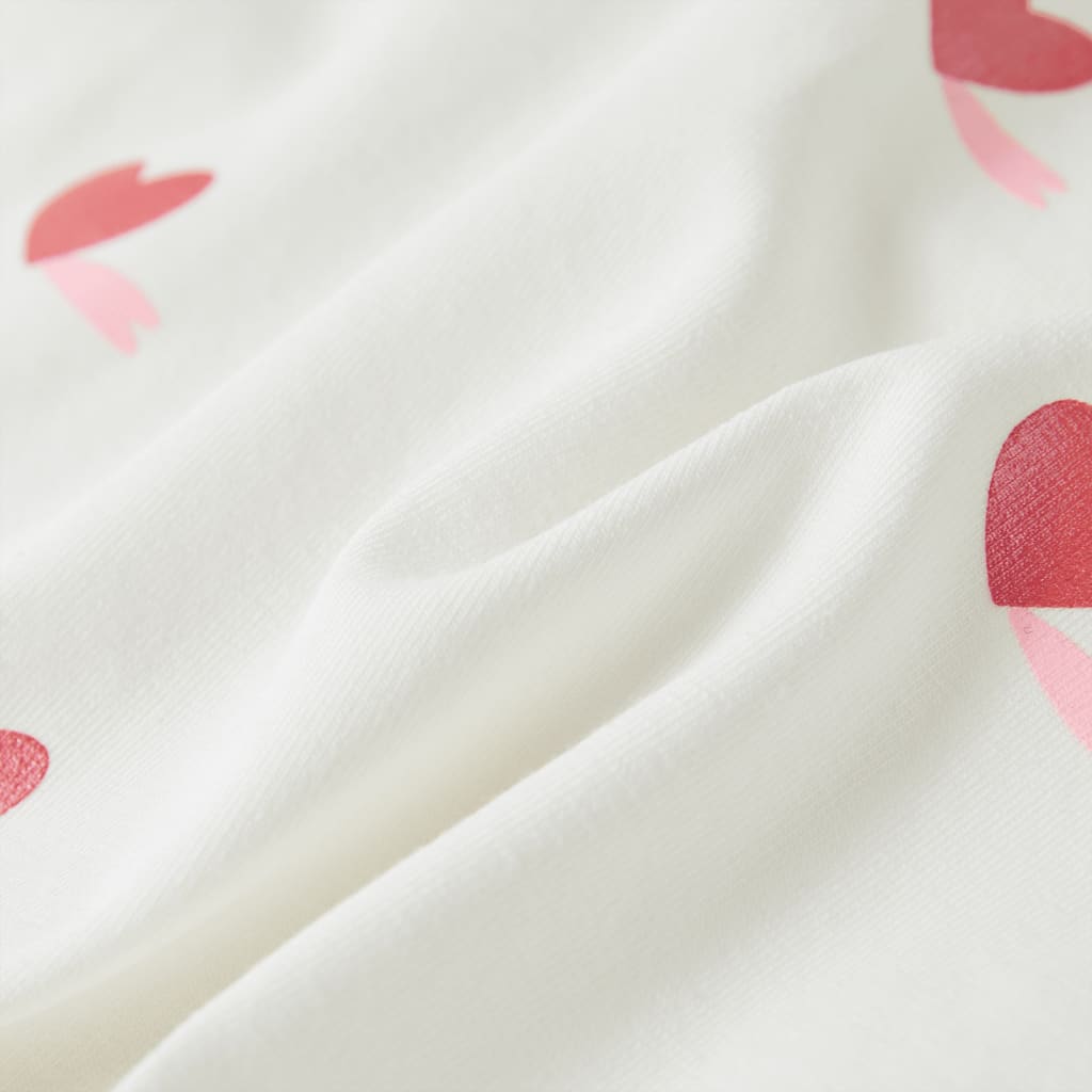 Kindershirt 116 ecru is nu te koop bij PeponiXL, paradijselijk wonen!