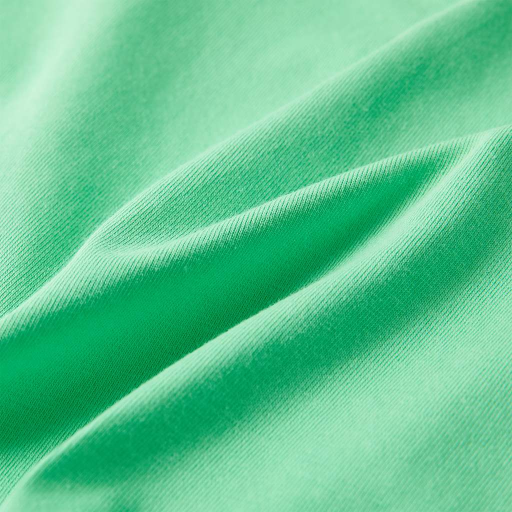 Kindershirt 128 lichtgroen is nu te koop bij PeponiXL, paradijselijk wonen!