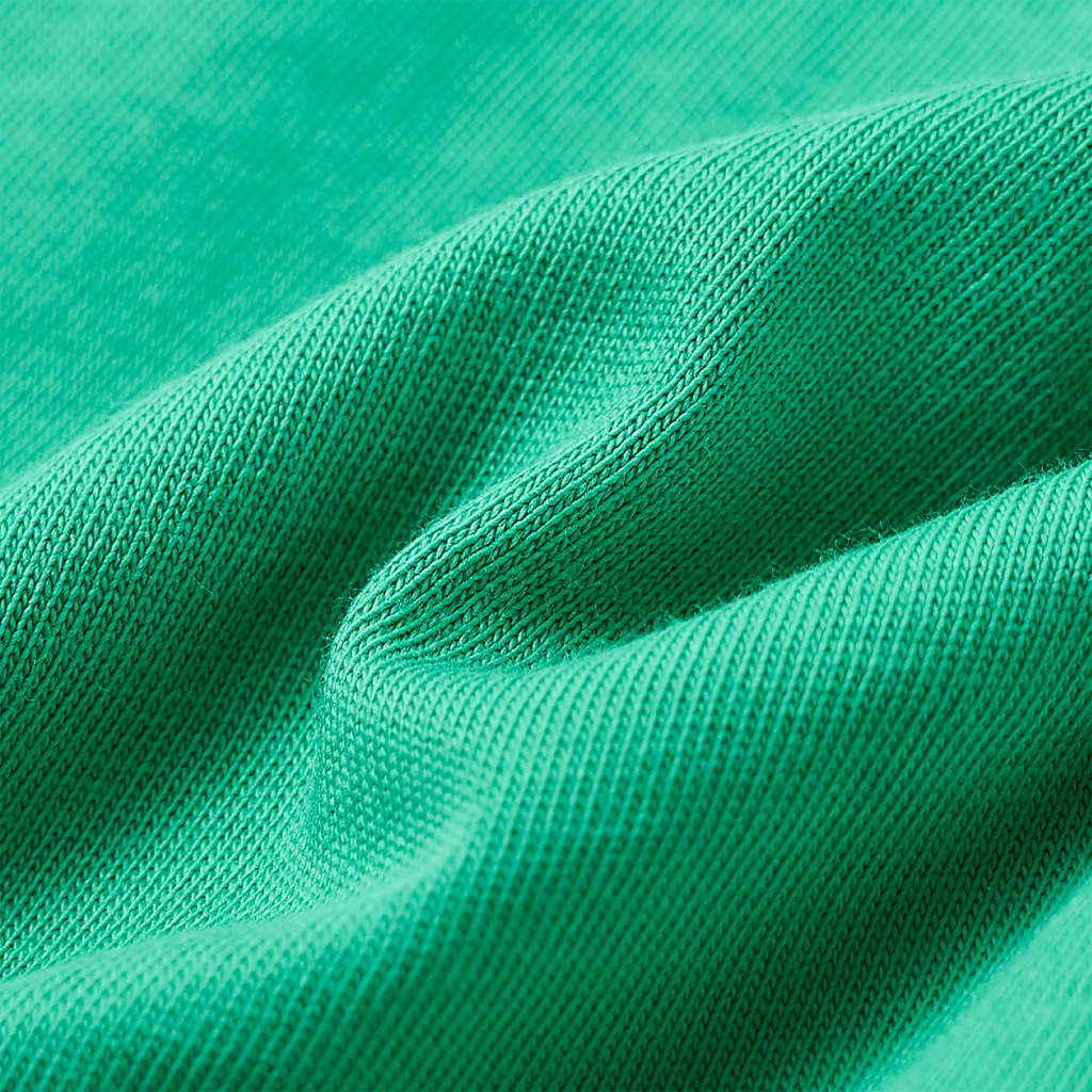 Kindershirt 104 groen is nu te koop bij PeponiXL, paradijselijk wonen!