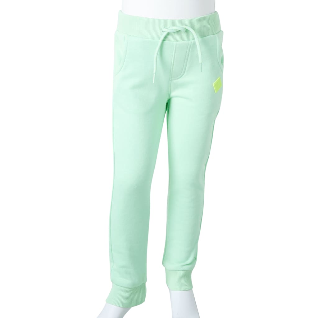 Kinderjoggingbroek 116 felgroen is nu te koop bij PeponiXL, paradijselijk wonen!