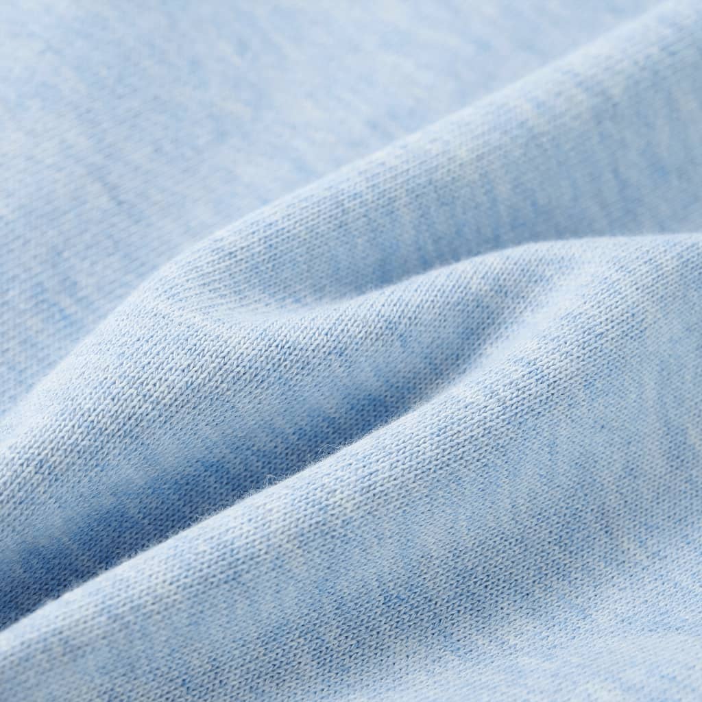 Kindertrui 116 gemêleerd zachtblauw is nu te koop bij PeponiXL, paradijselijk wonen!