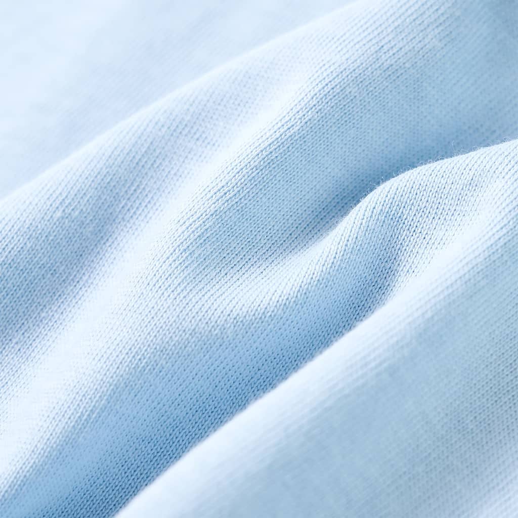 Kindershirt 140 lichtblauw is nu te koop bij PeponiXL, paradijselijk wonen!