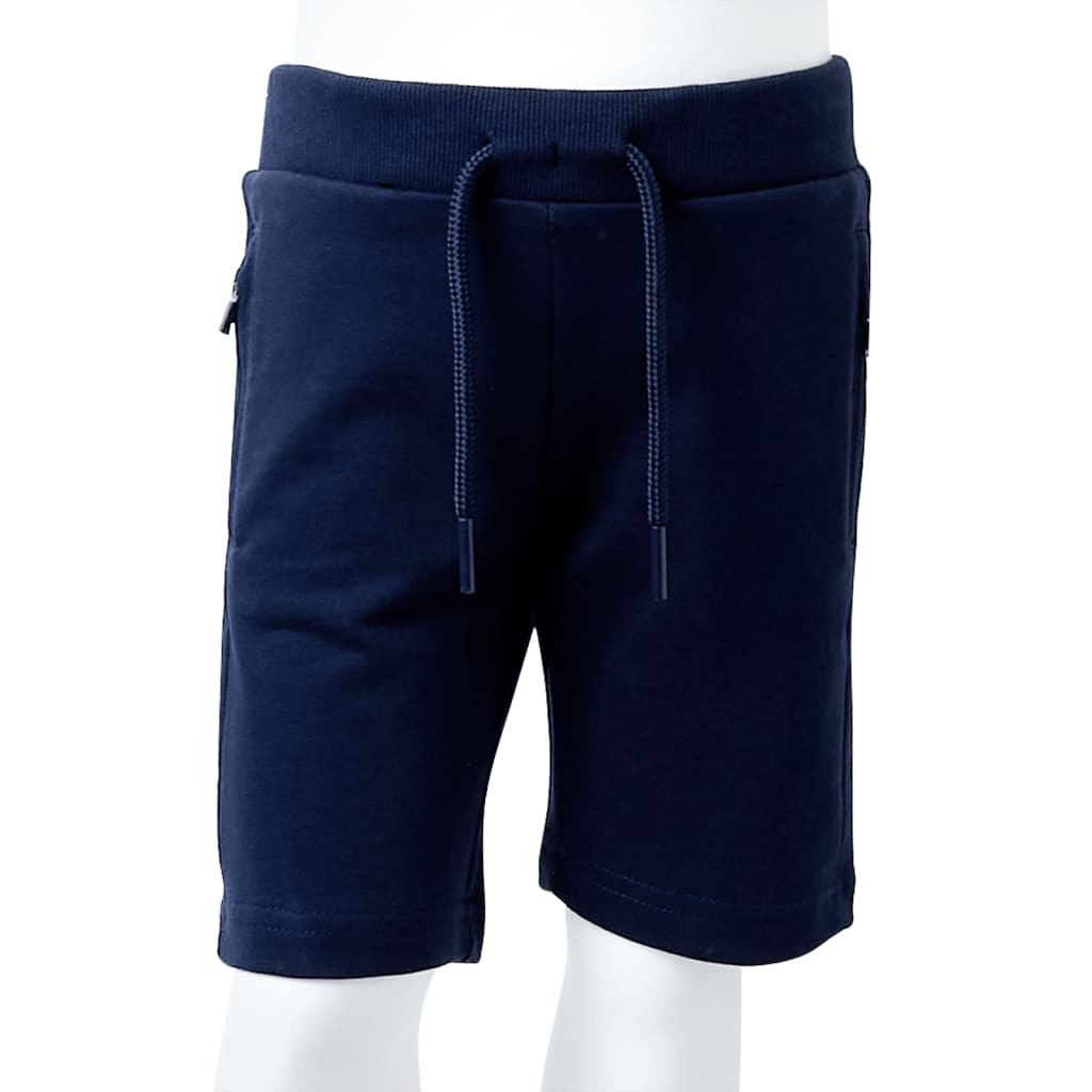 Kindershort 128 marineblauw is nu te koop bij PeponiXL, paradijselijk wonen!