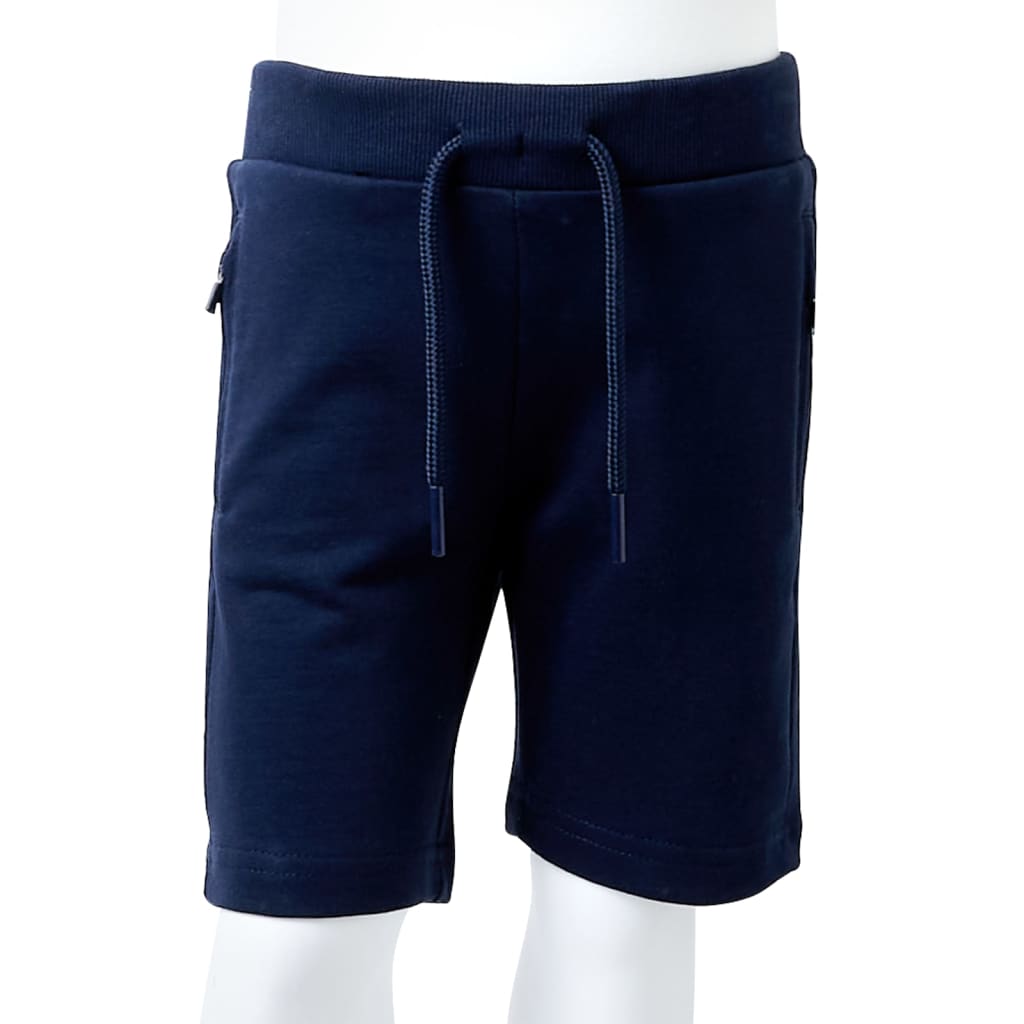 Kindershort 140 marineblauw is nu te koop bij PeponiXL, paradijselijk wonen!