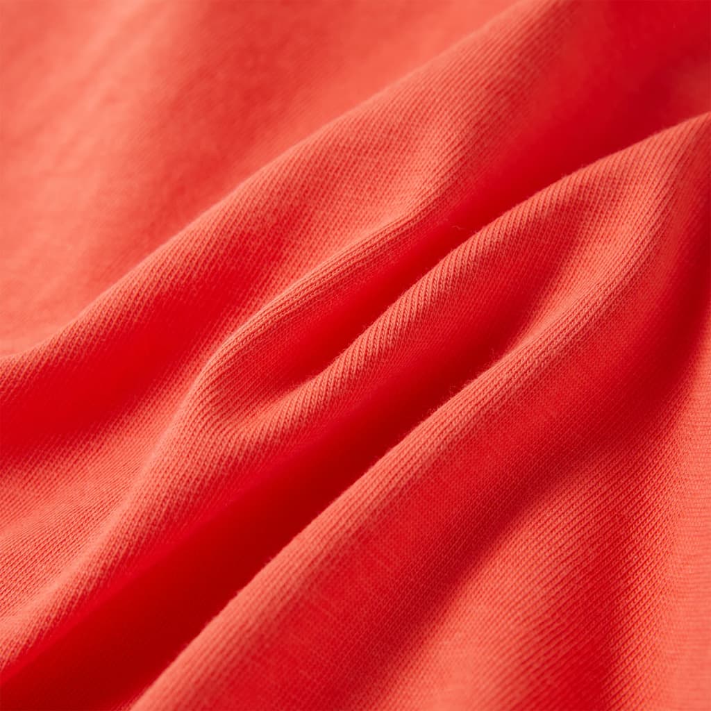 Kindershirt met korte mouwen 140 lichtrood is nu te koop bij PeponiXL, paradijselijk wonen!