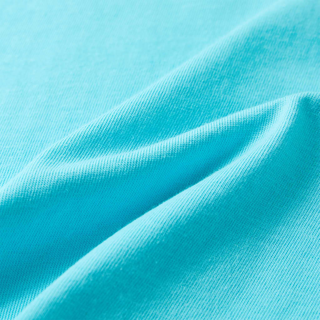 Kindershirt met korte mouwen 116 zeeblauw is nu te koop bij PeponiXL, paradijselijk wonen!