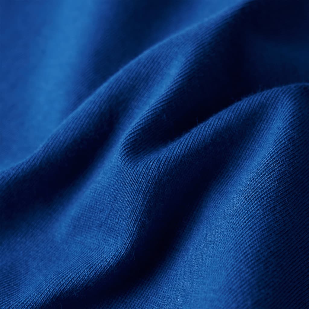 Kindershirt 116 donkerblauw is nu te koop bij PeponiXL, paradijselijk wonen!