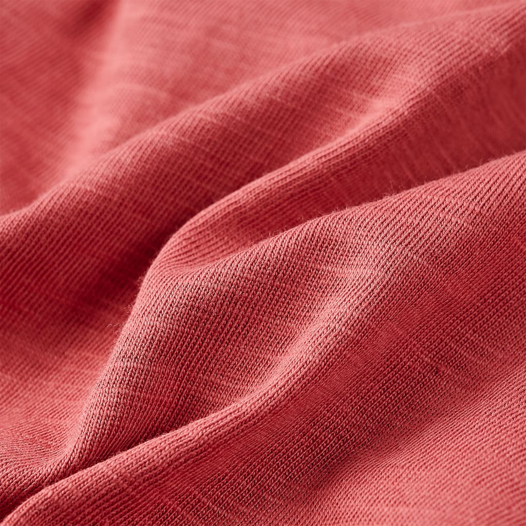 Kindershirt 140 paprikakleurig is nu te koop bij PeponiXL, paradijselijk wonen!