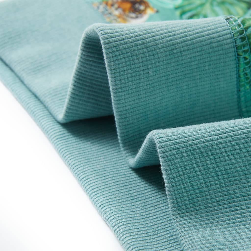 Kindertrui 128 gemêleerd lichtgroen is nu te koop bij PeponiXL, paradijselijk wonen!