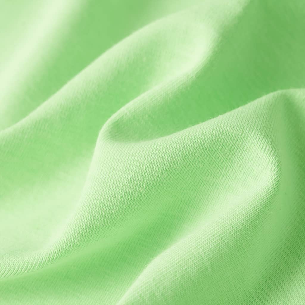 Kindershirt 128 neongroen is nu te koop bij PeponiXL, paradijselijk wonen!