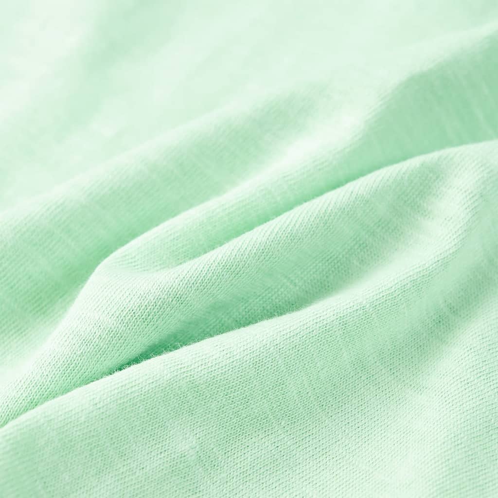 Kindershirt 140 lichtgroen is nu te koop bij PeponiXL, paradijselijk wonen!