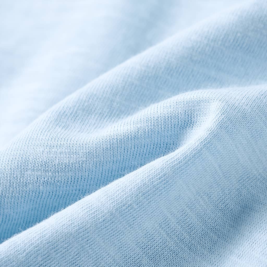 Kindershirt 140 lichtblauw is nu te koop bij PeponiXL, paradijselijk wonen!