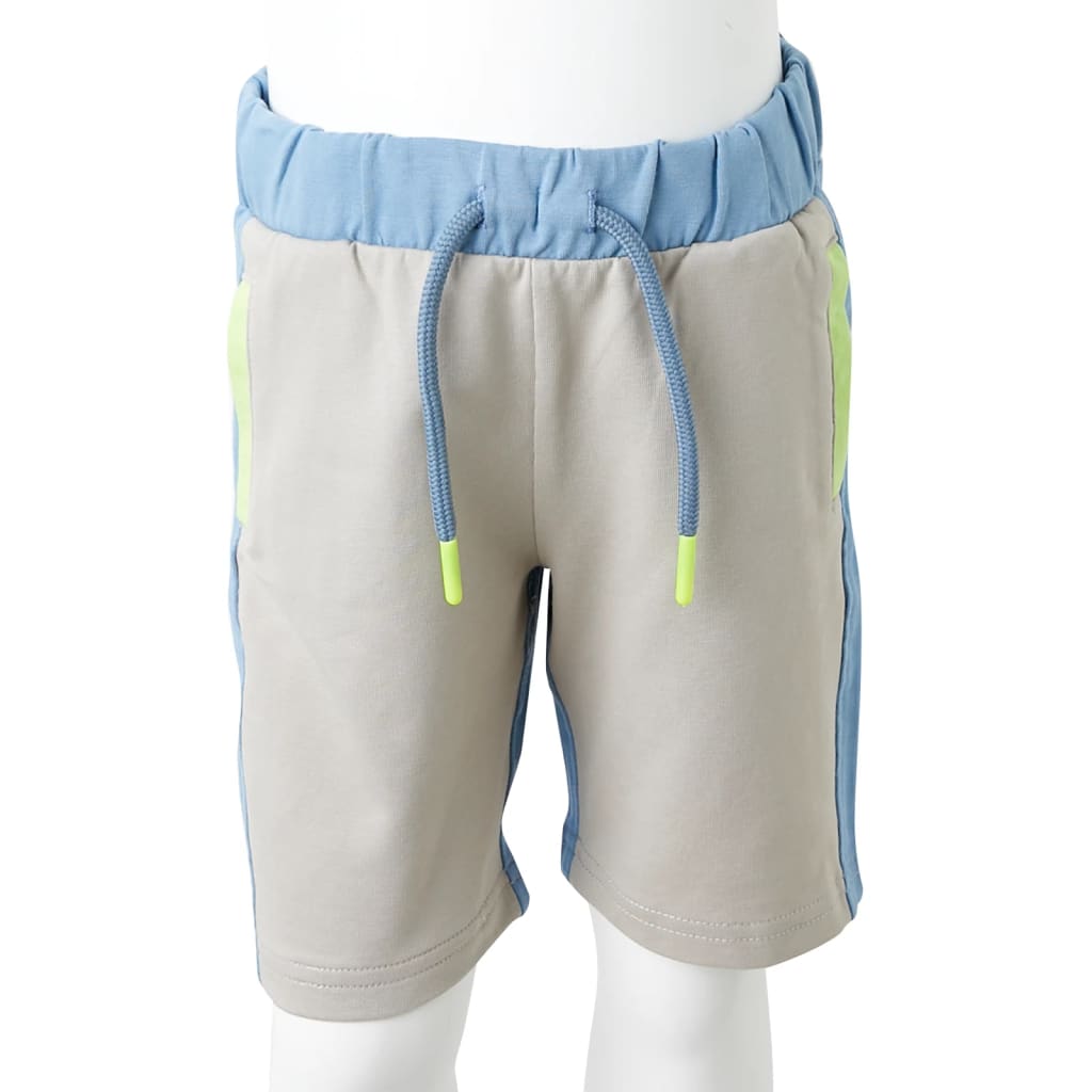 Kindershort met trekkoord 104 blauw is nu te koop bij PeponiXL, paradijselijk wonen!