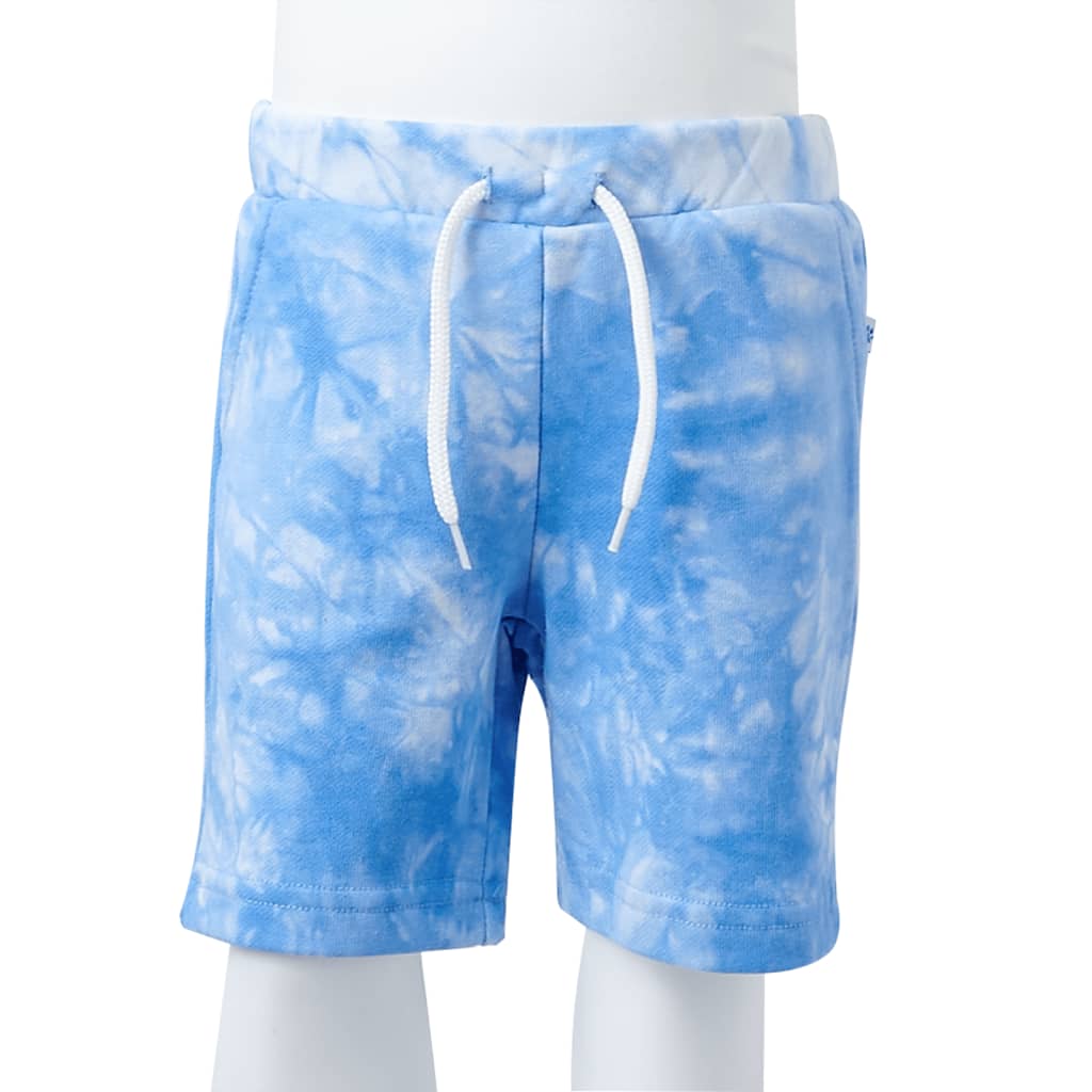 Kindershorts met trekkoord 128 zachtblauw is nu te koop bij PeponiXL, paradijselijk wonen!