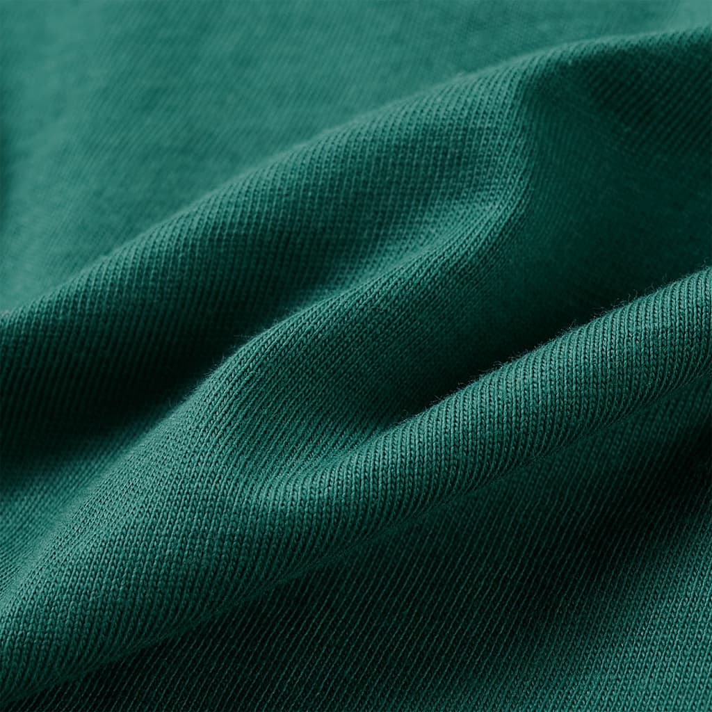 Kindershirt met lange mouwen 128 groen is nu te koop bij PeponiXL, paradijselijk wonen!