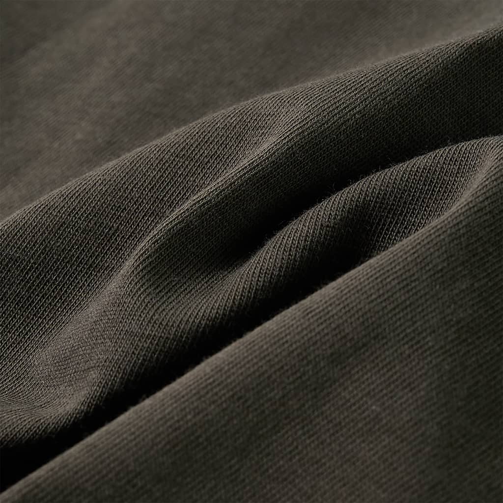 Kindershirt met lange mouwen 104 kakikleurig is nu te koop bij PeponiXL, paradijselijk wonen!