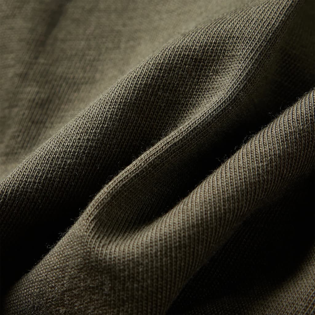 Kindershirt met lange mouwen 140 kakikleurig is nu te koop bij PeponiXL, paradijselijk wonen!