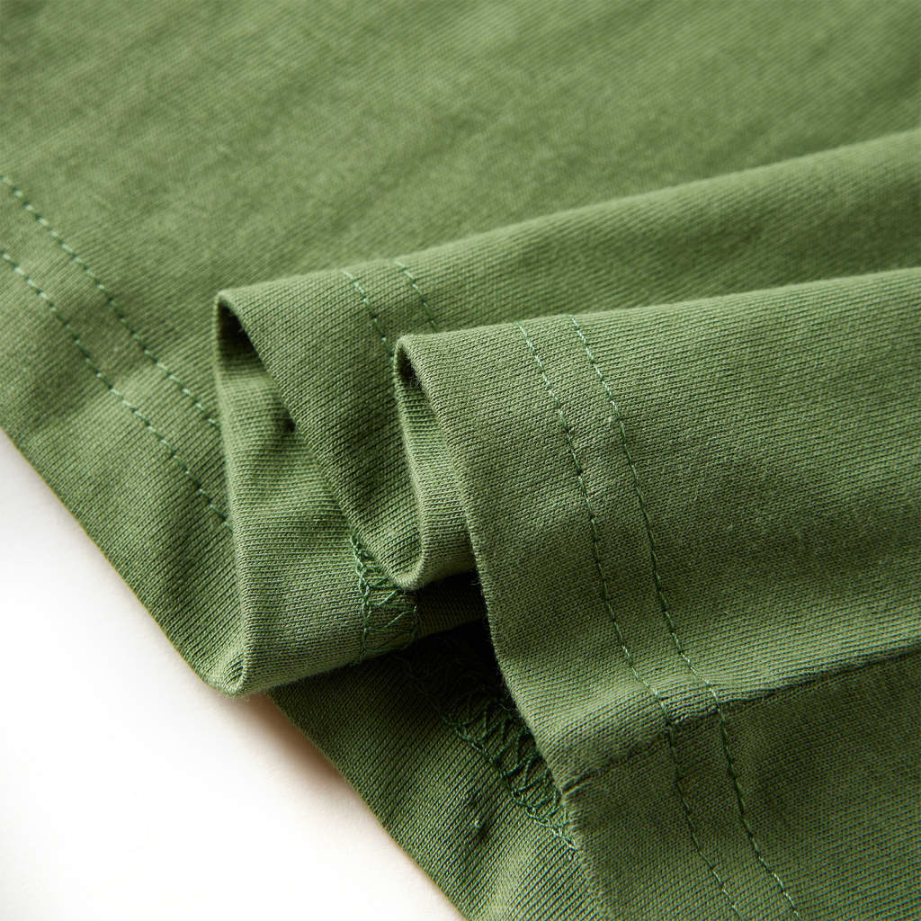 Kindershirt met lange mouwen 116 lichtkakikleurig is nu te koop bij PeponiXL, paradijselijk wonen!