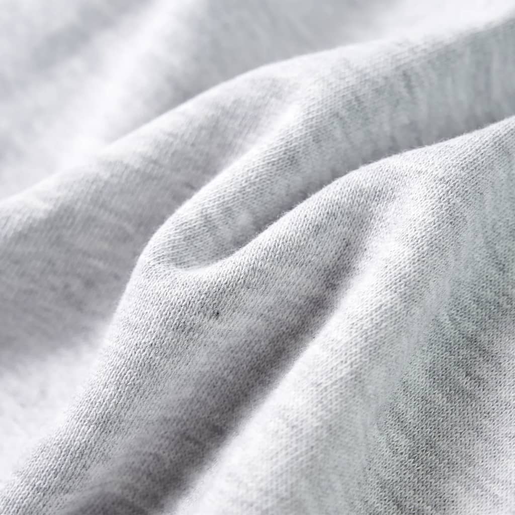 Kindertrui met capuchon 116 gemêleerd grijs en oranje is nu te koop bij PeponiXL, paradijselijk wonen!