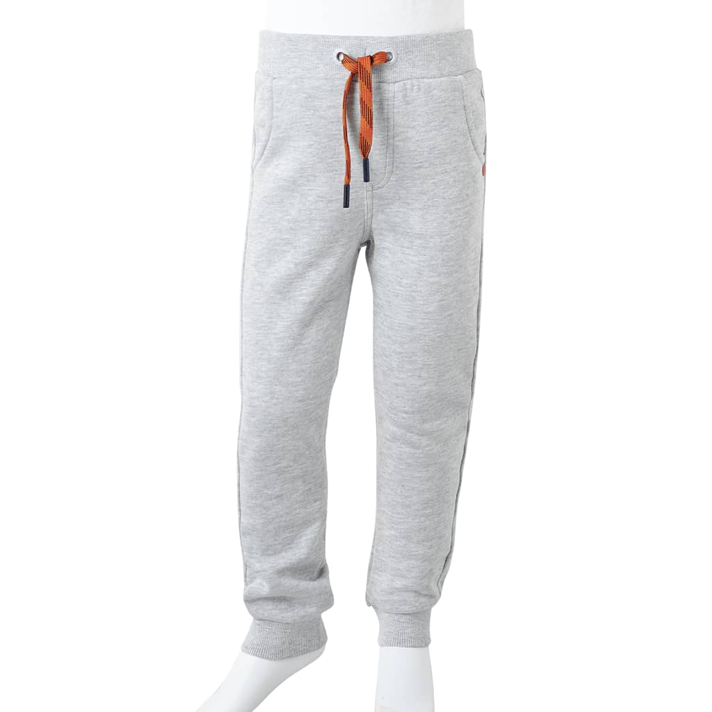 Kinderjoggingbroek 92 gemêleerd grijs is nu te koop bij PeponiXL, paradijselijk wonen!