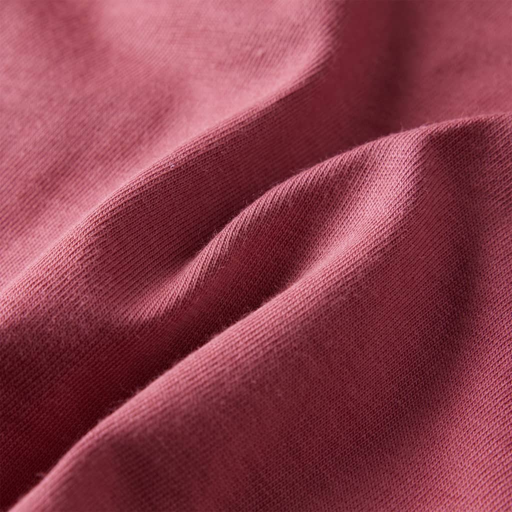 Kindershirt met lange mouwen 140 donkerrood is nu te koop bij PeponiXL, paradijselijk wonen!