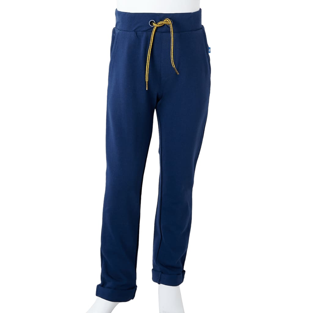 Kinderbroek met trekkoord 104 marineblauw is nu te koop bij PeponiXL, paradijselijk wonen!