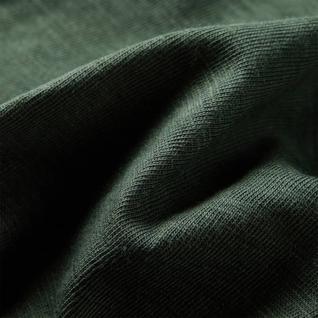 Kindershirt met lange mouwen 128 donkergroen is nu te koop bij PeponiXL, paradijselijk wonen!