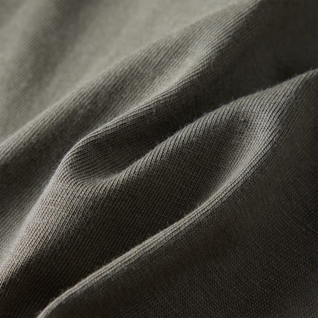 Kindershirt met lange mouwen 92 kakikleurig is nu te koop bij PeponiXL, paradijselijk wonen!