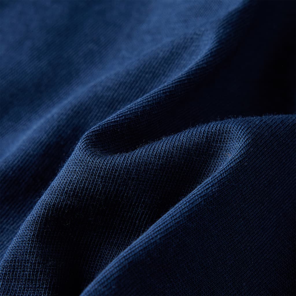 Kindershirt met lange mouwen 128 marineblauw is nu te koop bij PeponiXL, paradijselijk wonen!