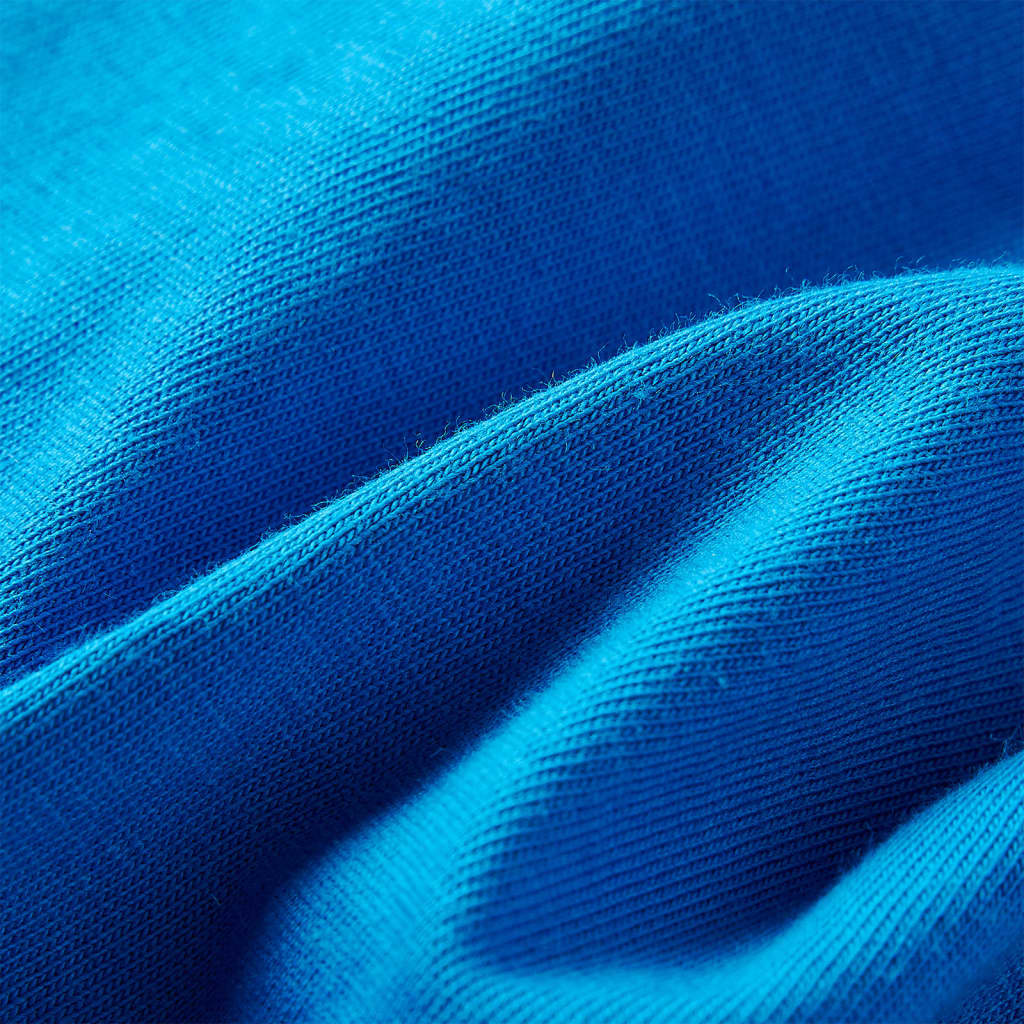 Kindershirt met lange mouwen 104 kobaltblauw is nu te koop bij PeponiXL, paradijselijk wonen!