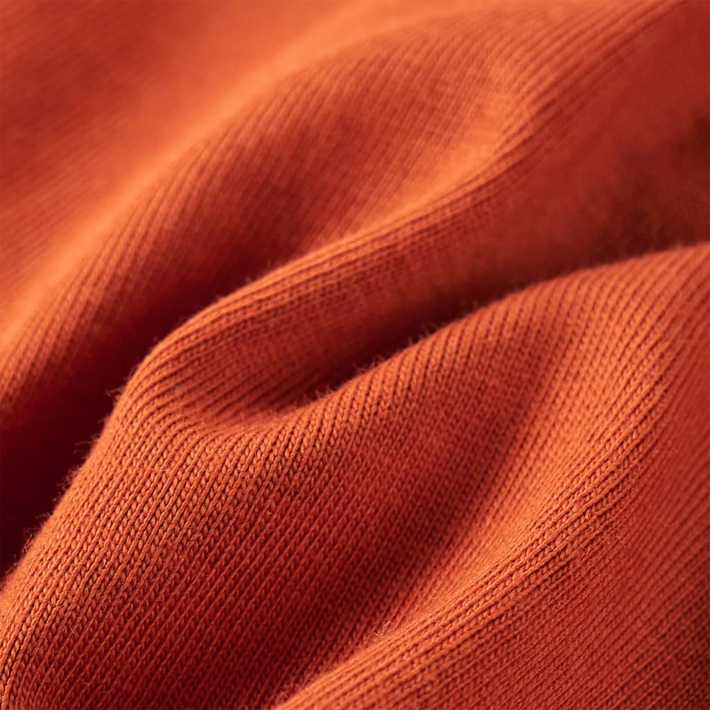 Kindershirt met lange mouwen 92 lichtroestkleurig is nu te koop bij PeponiXL, paradijselijk wonen!