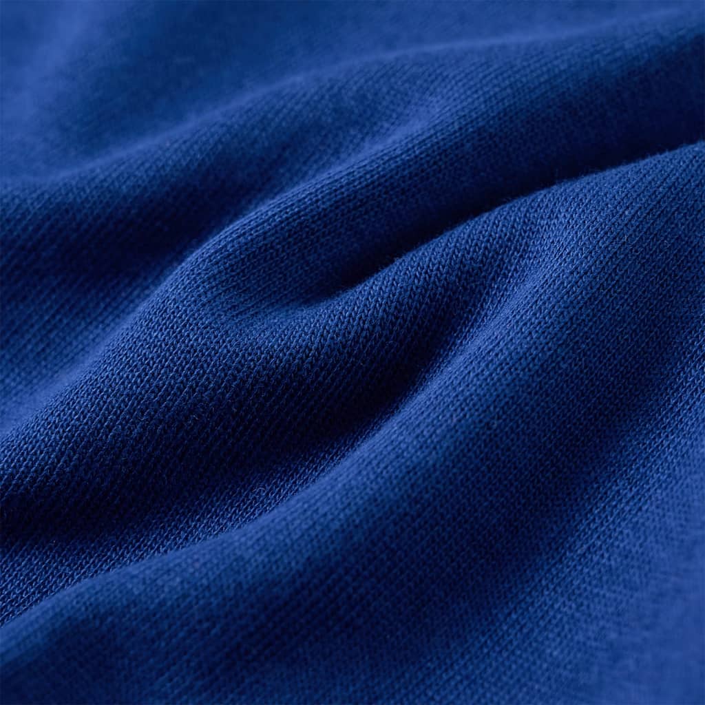 Kindertrui met capuchon 116 donkerblauw is nu te koop bij PeponiXL, paradijselijk wonen!