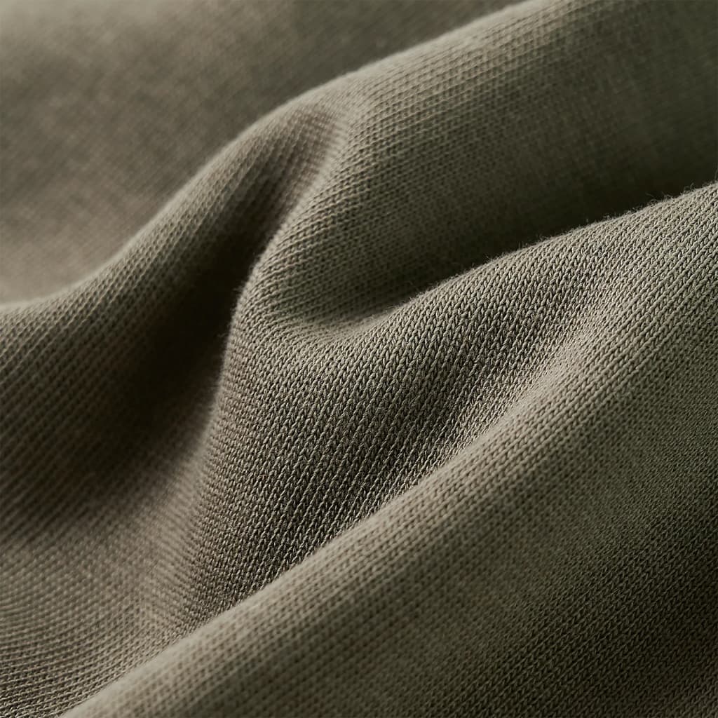 Kindertrui met capuchon 116 kakikleurig is nu te koop bij PeponiXL, paradijselijk wonen!