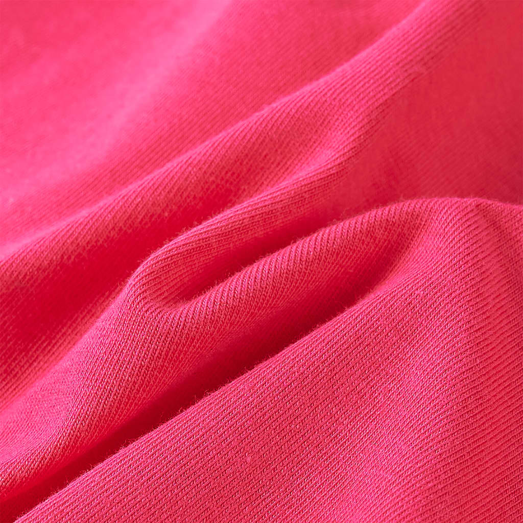 Kindershirt met lange mouwen 104 felroze is nu te koop bij PeponiXL, paradijselijk wonen!