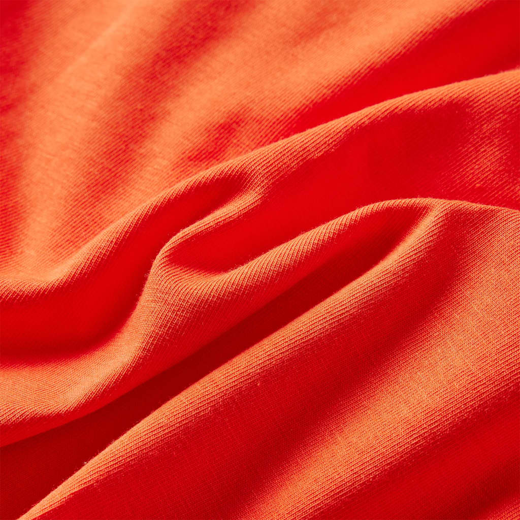 Kindershirt met lange mouwen 92 donkeroranje is nu te koop bij PeponiXL, paradijselijk wonen!