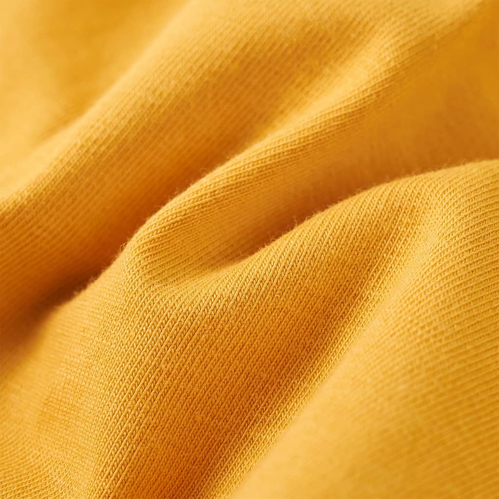 Kindershirt met lange mouwen 104 donkerokerkleurig is nu te koop bij PeponiXL, paradijselijk wonen!
