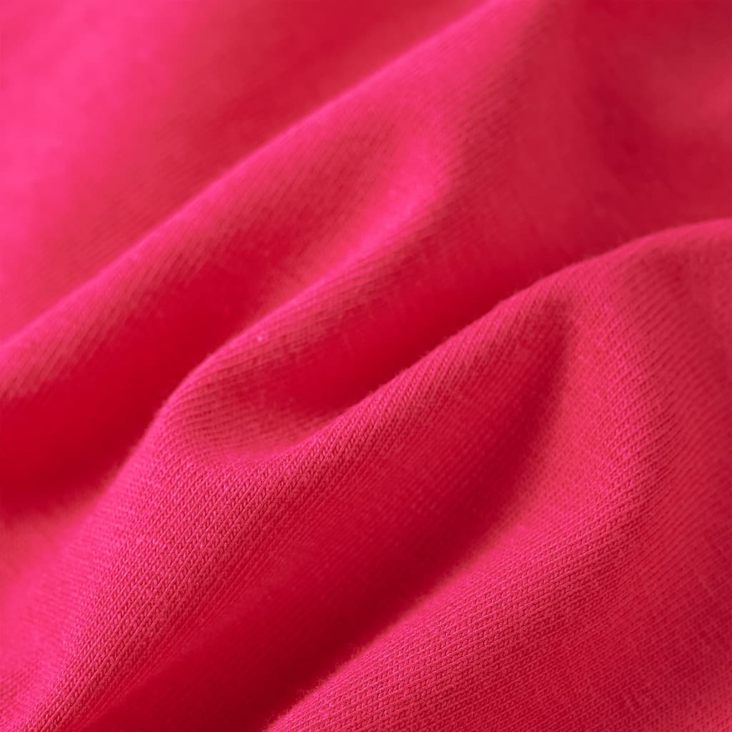 Kindershirt met lange mouwen 116 felroze is nu te koop bij PeponiXL, paradijselijk wonen!