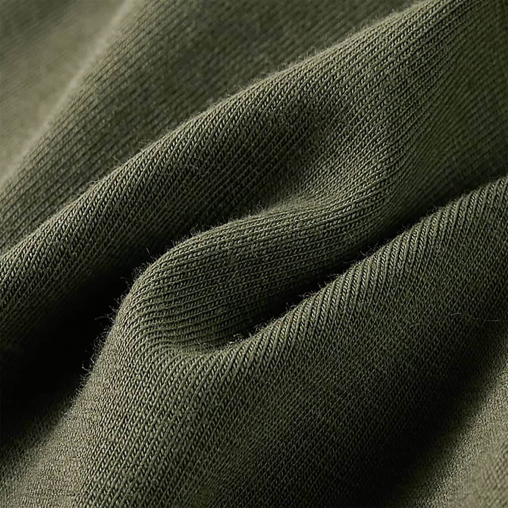 Kindershirt met lange mouwen 104 kakikleurig is nu te koop bij PeponiXL, paradijselijk wonen!