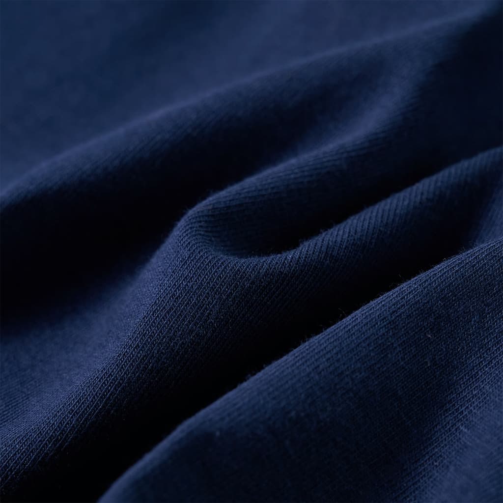 Kindershirt met lange mouwen 104 marineblauw is nu te koop bij PeponiXL, paradijselijk wonen!