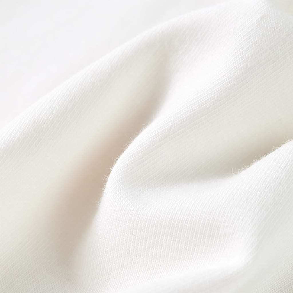 Kindershirt met lange mouwen 128 ecru is nu te koop bij PeponiXL, paradijselijk wonen!