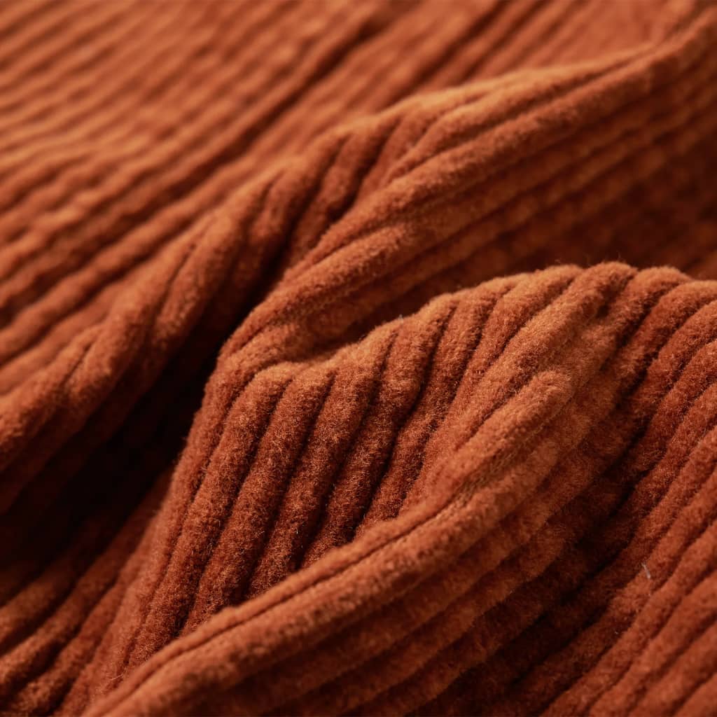 Kindertuinjurk 116 ribfluweel cognackleurig is nu te koop bij PeponiXL, paradijselijk wonen!