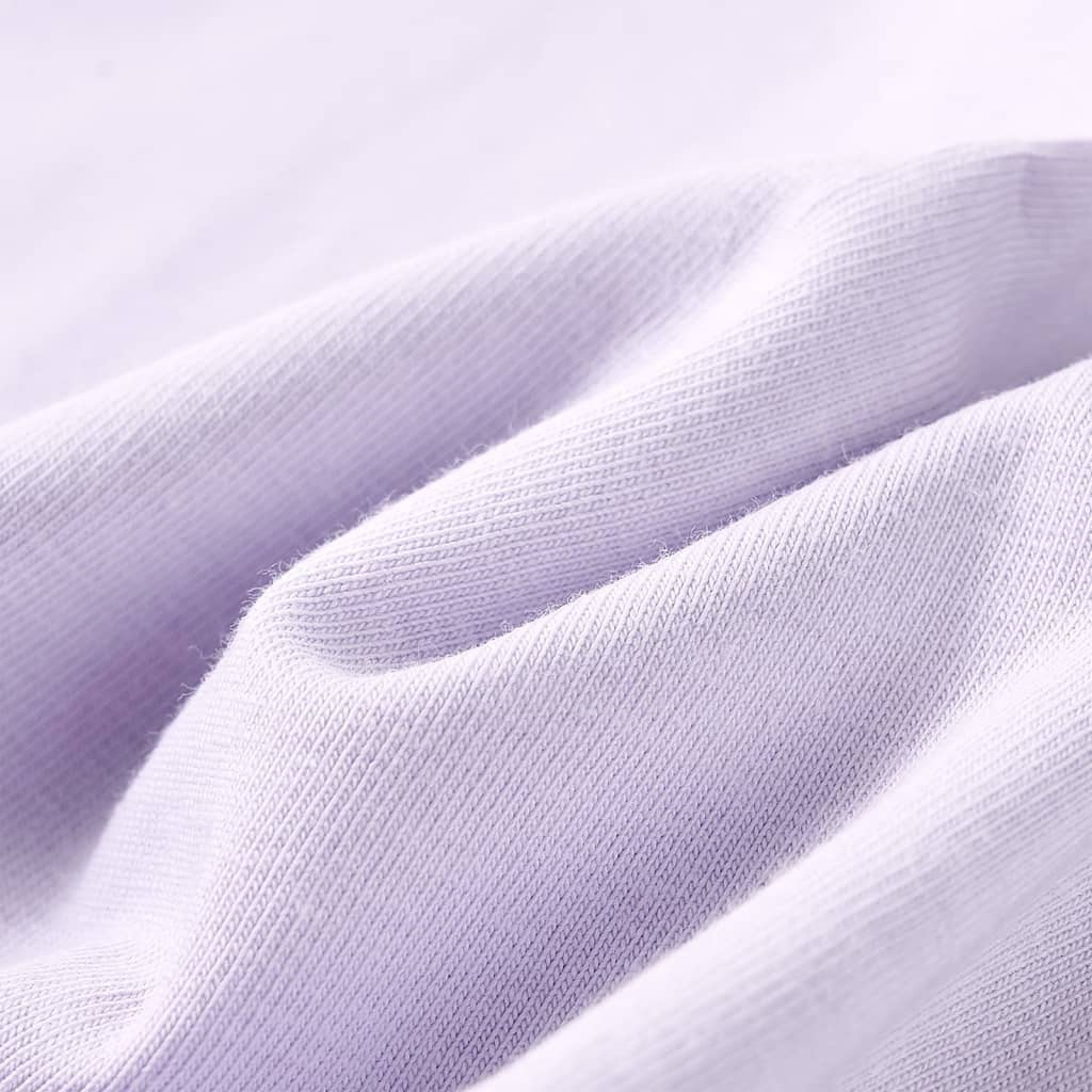 Kindershirt met lange mouwen 92 lichtlila is nu te koop bij PeponiXL, paradijselijk wonen!