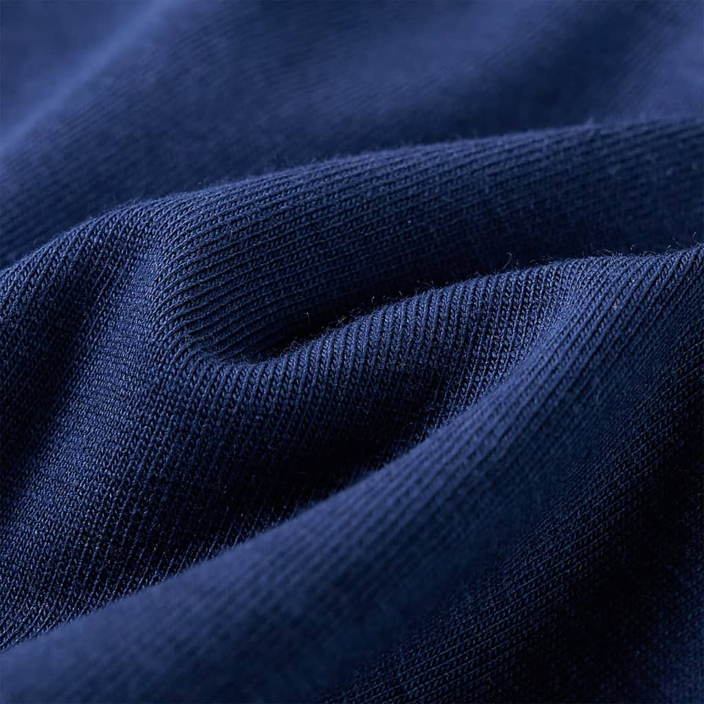 Kindershirt met lange mouwen 128 marineblauw is nu te koop bij PeponiXL, paradijselijk wonen!